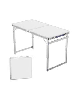 Folding Camping Picnic Table Portable Outdoor Aluminum with Adjustable Heights Lightweight Dining Table for Grill BBQ Backyard and Beach Size: 120*60cm - pzsku/Z48D5FD3789640EBE3A71Z/45/_/1736421564/cb4e1b08-ef74-4831-b0b6-303faabaeb4b