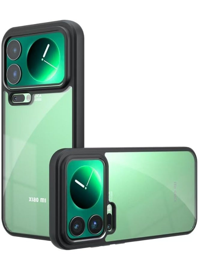 Muzz Clear Case for Xiaomi 17 Pro Max 2025Transparent Hard PC Back & Soft TPU Bumper Not Yellowing Shockproof Protective Phone Case Slim Fit Thin Cover for Xiaomi 17 Pro Max