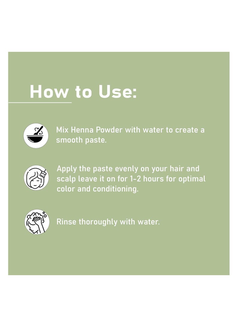 mi nature Henna Powder Lawsonia Inermis Pure Natural and Organic From Rajasthan India - Image 4