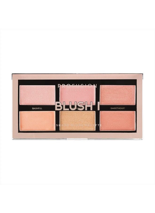 The Go Palette - Blush I, Long Lasting 6 Colours Face Blusher Gives Daily Glamorous Celebrity Look - pzsku/Z48D62705729674A98817Z/45/_/1683873383/3047e949-873d-45f1-84e3-b98c9316e2a3