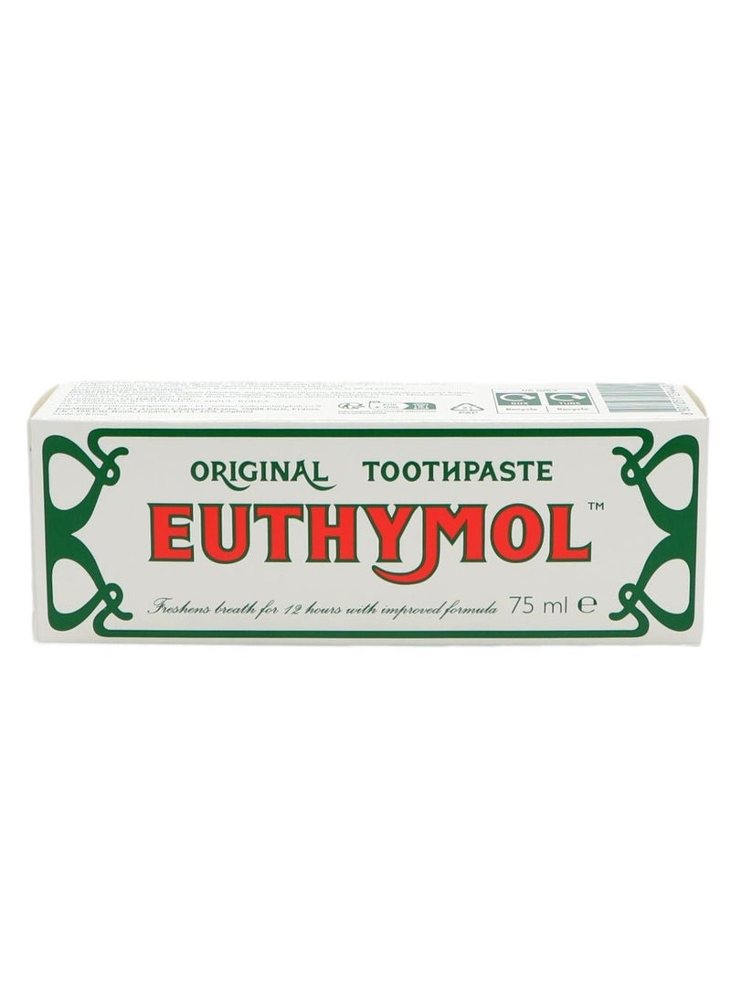 Euthymol Euthymol Original Toothpaste 75ml  - Image 2