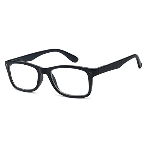 Eyekepper Classic Vintage Style Reading Glasses, Black - Image 1