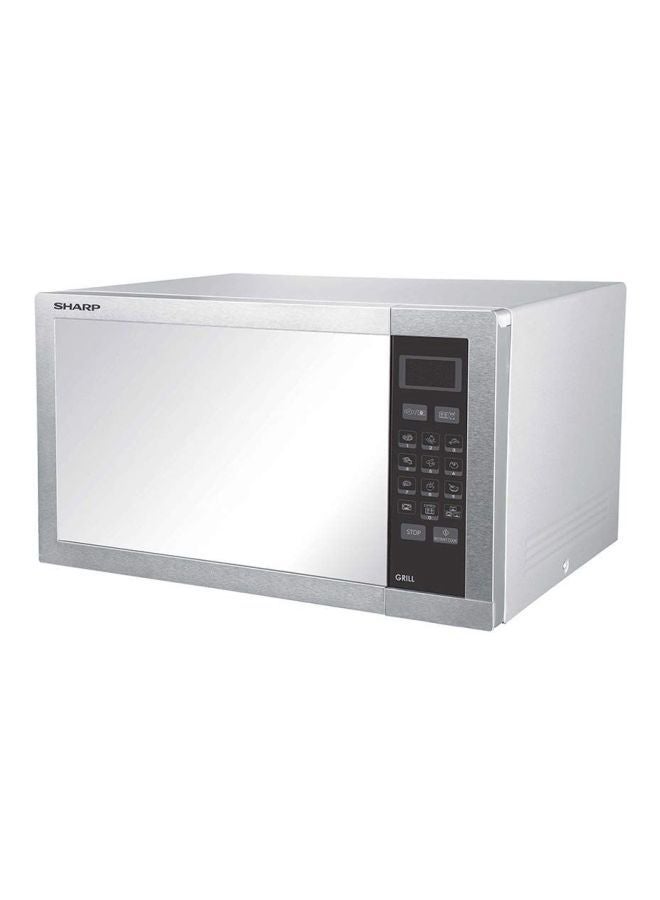 SHARP Countertop Microwave Oven With Grill 34L 34 L 1000 W R-770AR(ST) Silver/Black - Image 1