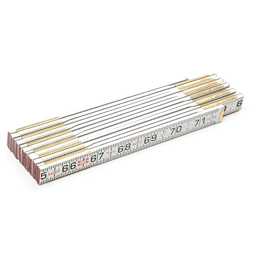 Lufkin Crescent Lufkin 5/8" x 6' Red End® Two Way® Wood Rule - 966N - Image 2