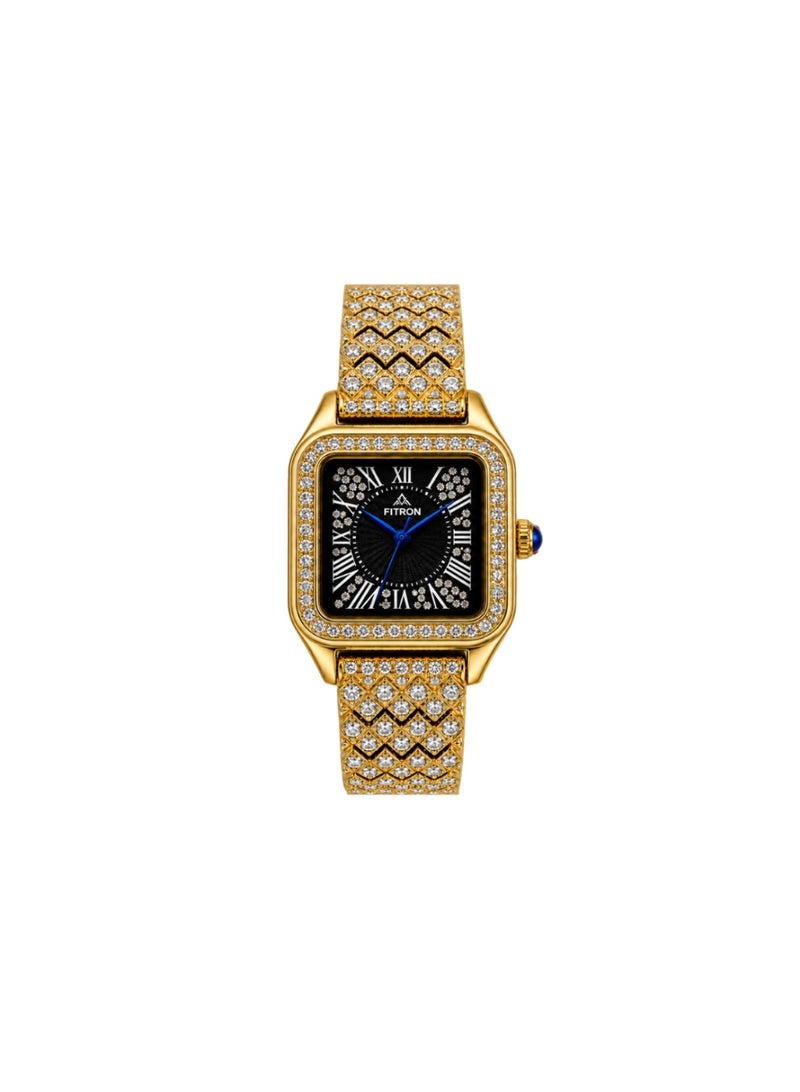 FITRON NO 9636L — Japan Quartz Stainless Steel Watch - Image 1