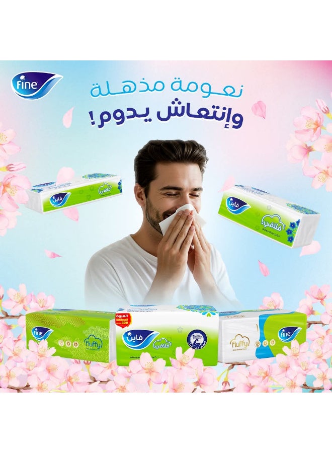 Fine Prestige Facial Tissue Softness 480 Sheets Pack of 3 - Image 3