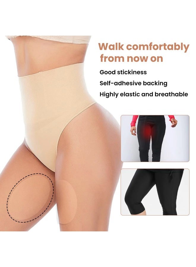 WOLAIYE Anti Chafing Friction Pads,Breathable Thigh Inner Sticker,Chafe Protection Skin Tape,Clear Invisible Body Waterproof Friction Patches-12PCS - Image 5