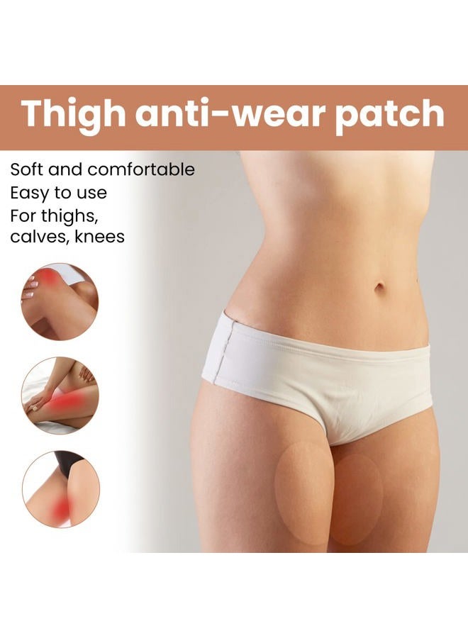 WOLAIYE Anti Chafing Friction Pads,Breathable Thigh Inner Sticker,Chafe Protection Skin Tape,Clear Invisible Body Waterproof Friction Patches-12PCS - Image 4