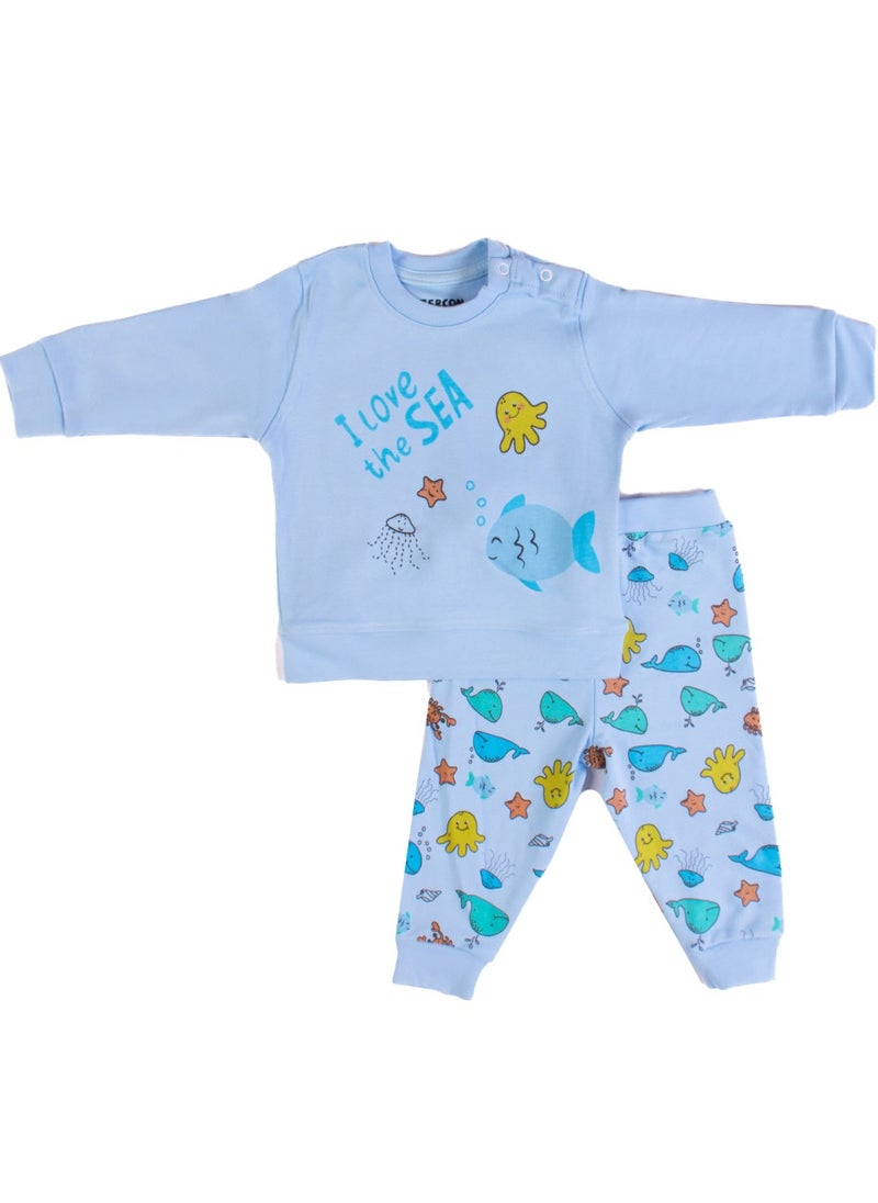 Zercon Autumn Pajama Set for Newborn Babies  - Image 1