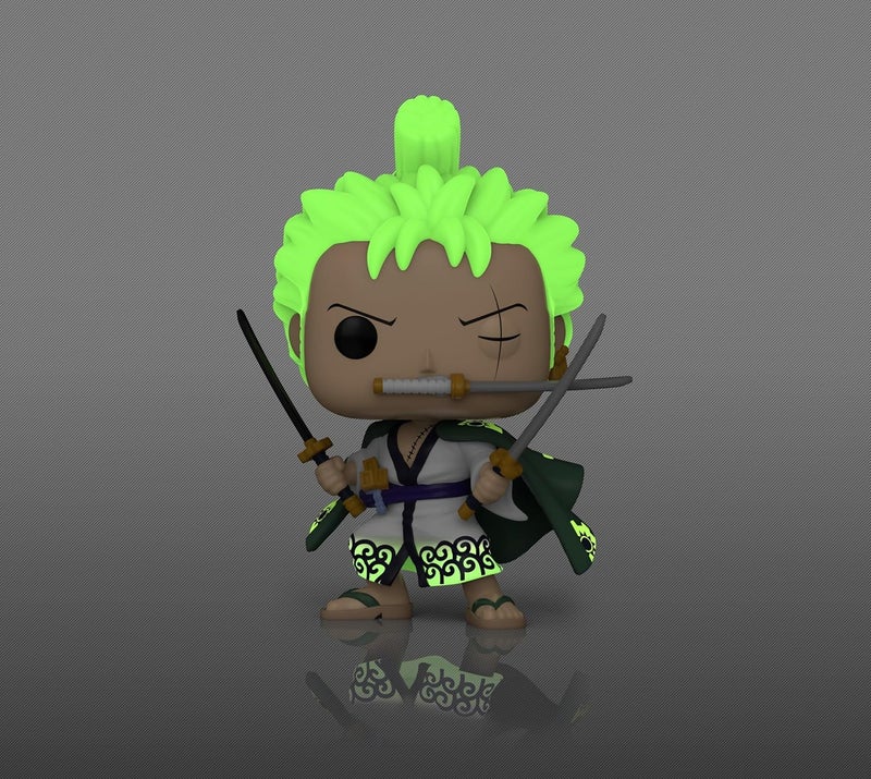 Funko فانكو بوب أنيميشن ون بيس رورونوا زورو يتلألأ في الظلام حصري - Image 2
