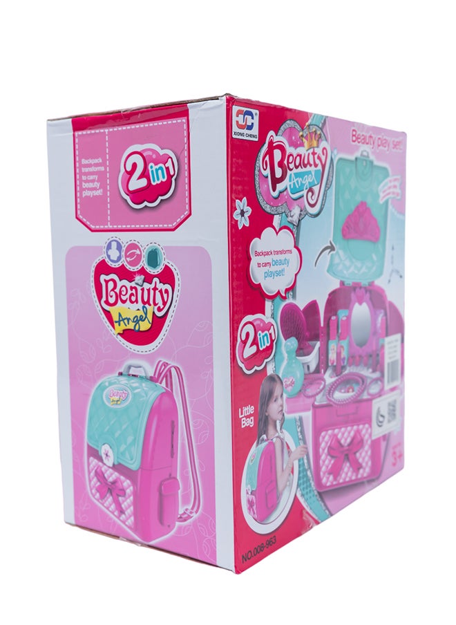 Toys Children's Makeup Toy, Makeup Toys With 2in1 Play Vanity Dressing Table, Childrensmakeup Accessories Set Pretend Play Toys, Gift For Girls  - Image 2