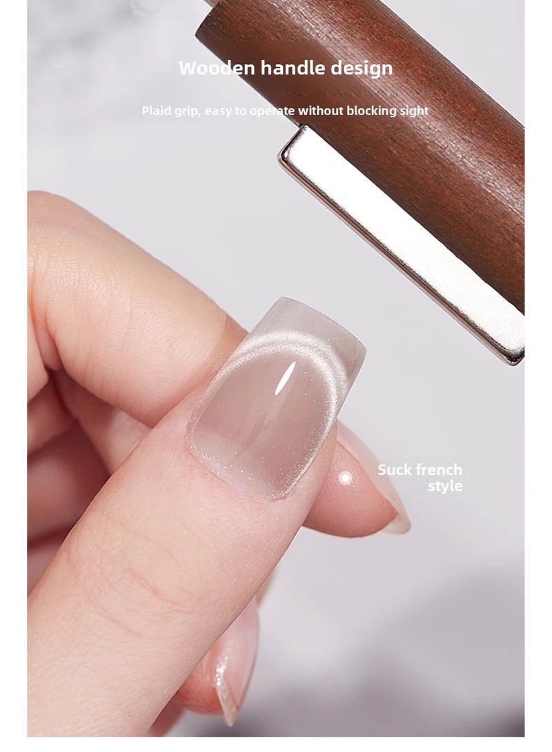 يوكانبي أداة مغناطيسية 3 في 1 لتصميم أظافر عين القطة – مغناطيس أسطواني كبير وقوي لتأثيرات الجل المغناطيسي - Image 3