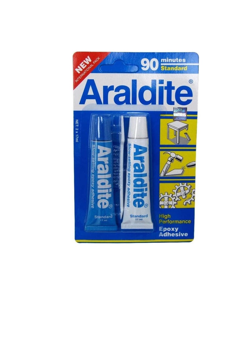 Araldite Epoxy (Blue, 17Ml, 2 Tubes) - Image 3