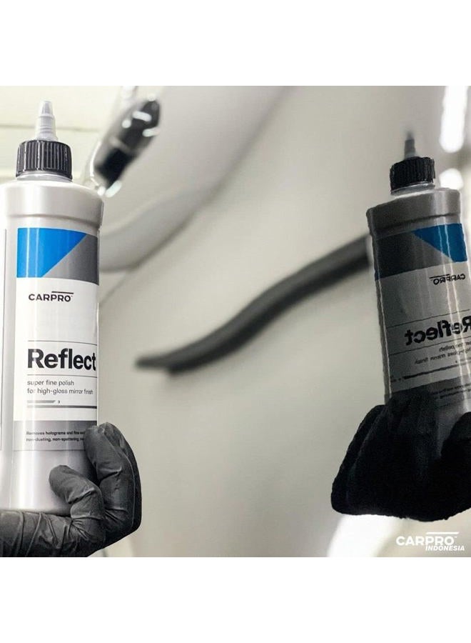 CarPro Reflect High Gloss Finishing Polish - Reflective & Glossy Finish Without Durable Fillers, Silicones, Waxes, Polymers, or Teflon - Body Shop Safe, No Dusting. Rotary & Dual Action - 500mL (17oz) - Image 2