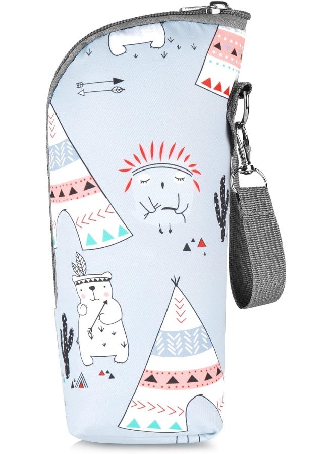 Accmor Baby Bottle Cooler Tote Bags, Insulated Breastmilk Cooler Bag, Nursing Bottle Cooler Warmer Bag for Nursing Mom Daycare Travel - Image 2