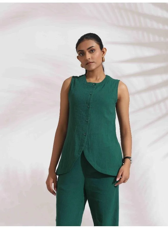 ترو برونز trueBrowns Green Cotton Co-ord Set