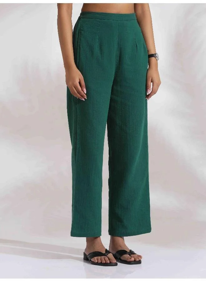trueBrowns trueBrowns Green Cotton Co-ord Set