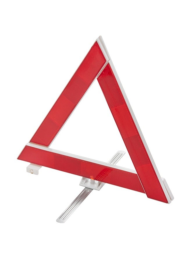 LAWAZIM Triangle Road Warning Sign I - High-Visibility Reflective Emergency Sign with Stable Base and Foldable Design - Portable Safety Triangle for Emergency Roadside Assistance Vehicle Breakdowns  - Image 4
