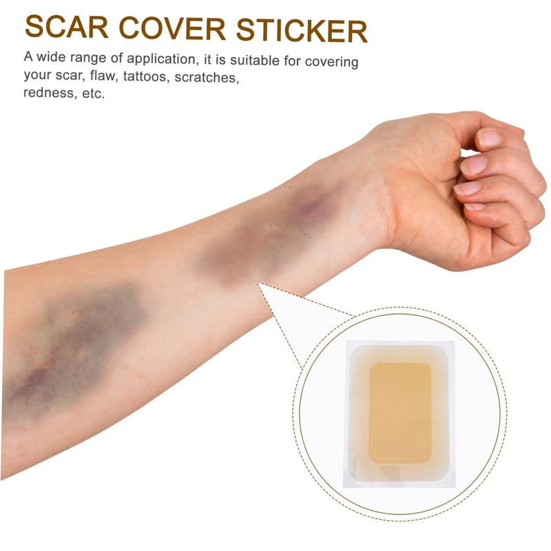 Temporary Realistic Tattoos Cover Concealer Sticker for Scar Coverup Makeup Correction Freckle Makeup for Boys and Girls - Image 2