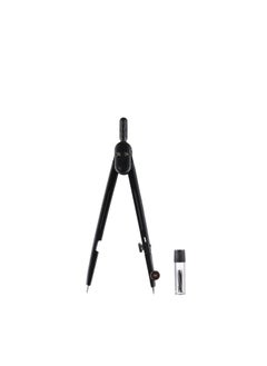 M&G M&G Chenguang Premium Metal Compass Pure Color Matte Black - No:ACS90884  - Image 1