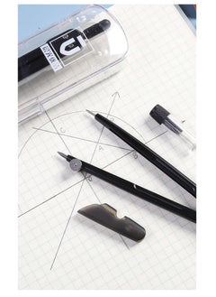 M&G M&G Chenguang Premium Metal Compass Pure Color Matte Black - No:ACS90884  - Image 3