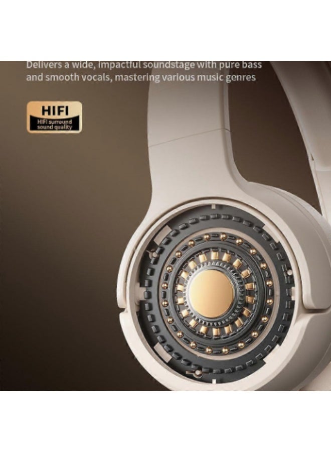 WEKOME WKOME WM-12 Wireless / Wired On Ear Headphones with 4 hours of Operation Whitev - Image 3