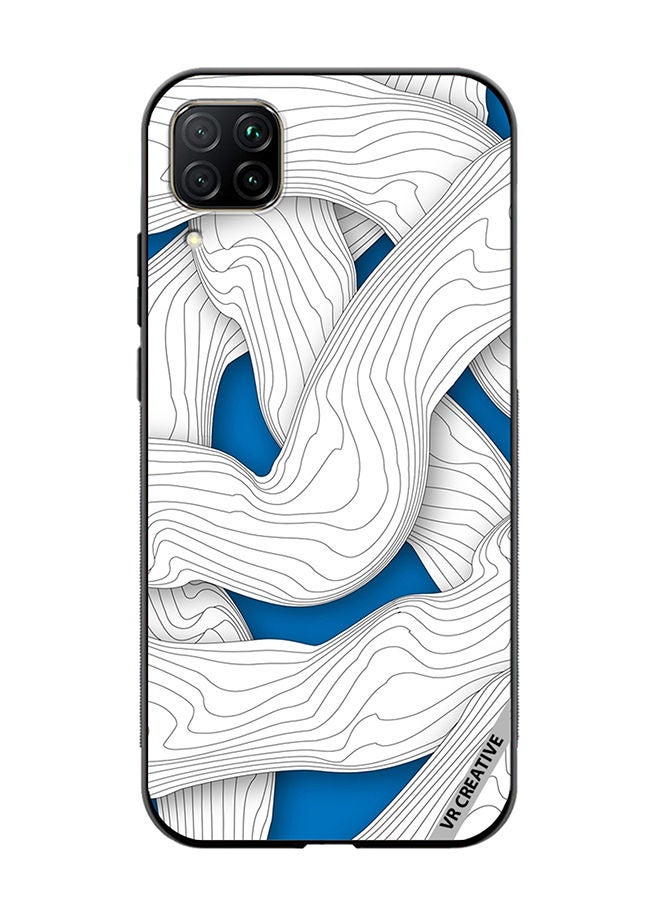 VR CREATIVE Protective Case Cover For Huawei Nova 7i/P40 Lite Texture Design Multicolour - Image 1