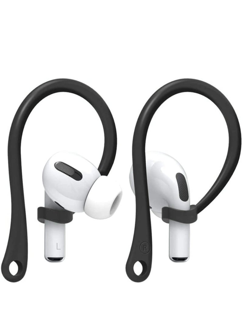 SYOSI TPU Ear Hooks Designed for Apple AirPods 1, 2 and Pro, Ergonomic Design and Durable TPU Construction, Perfect for Exercising Running Jogging Cycling and Gym Gift for Friends and Family 2 Pcs - Image 1