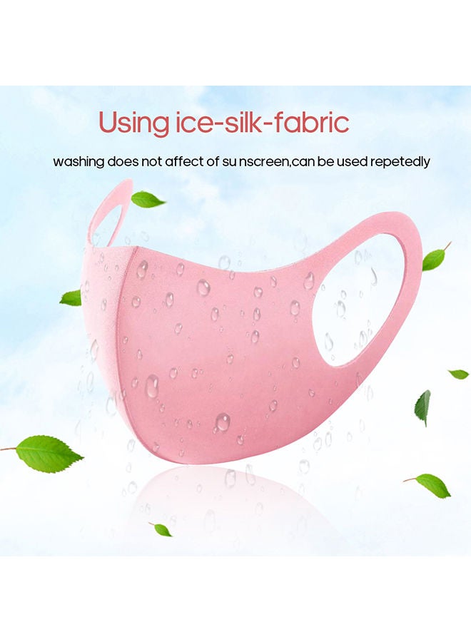 NIBEMINENT 3-Piece Breathable Washable Face Cover Mask Set - Image 2