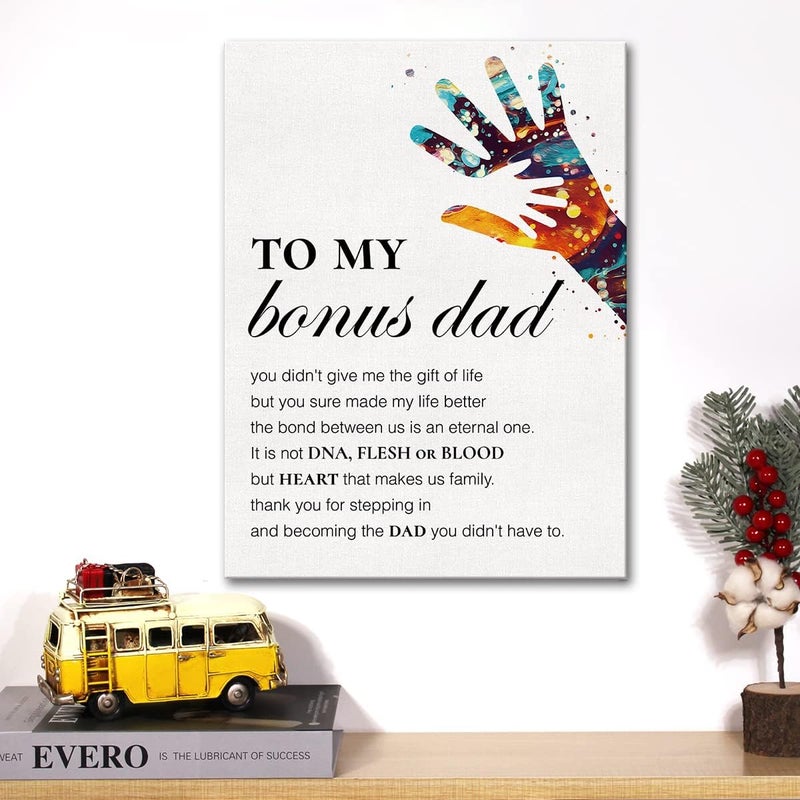 JerLoe Bonus Dad Canvas Wall Art - Image 5