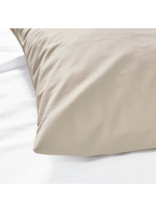 غطاء وسادة، بيج، 50×80 سم - Image 2