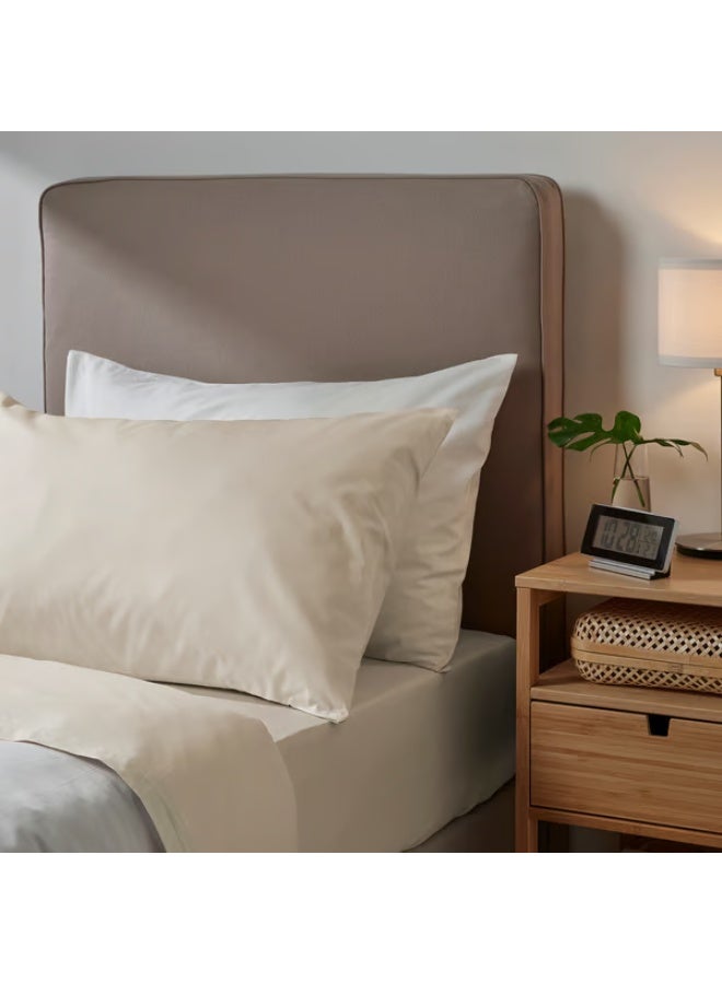 غطاء وسادة، بيج، 50×80 سم - Image 3