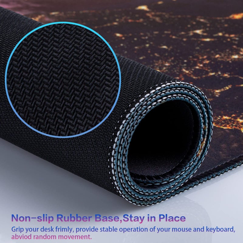 Canjoy Gaming Mouse Pad, Large Extended Mouse Pad Big Computer Mousepad for Home Office Gaming Work 31.5x15.7inch - Image 5