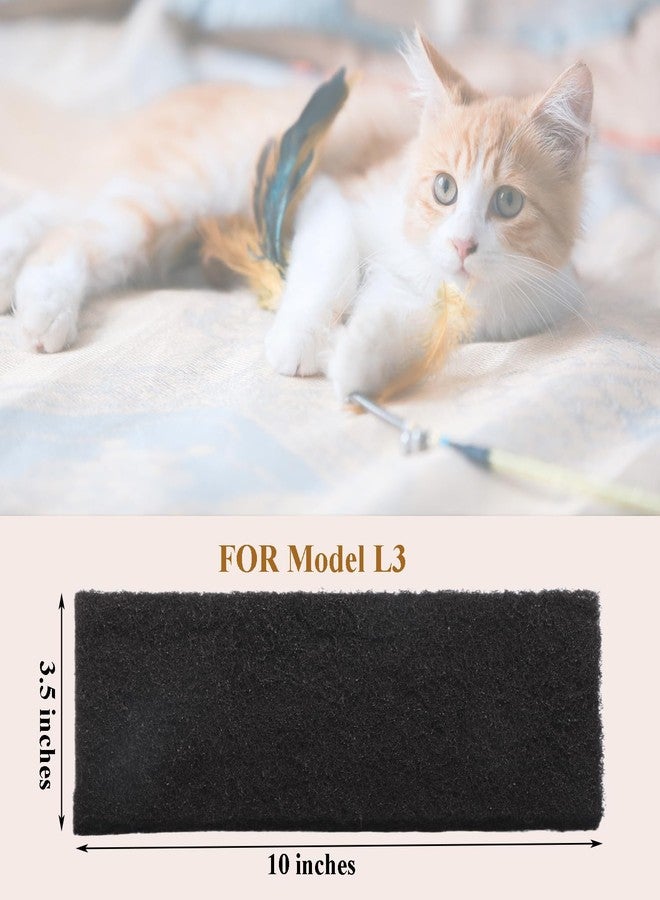 Beacozofu 6 Pack Carbon Filters Compatible with Model LR 3, Thickened Cat Litter Box Filters Replacement to Absorb Odors from Pets, Keep Your Home Clean and Fresh - Image 3