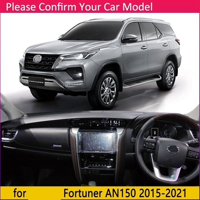 Wivplex غطاء لوحة القيادة Wivplex لسيارة تويوتا فورتشنر 2015-2021 - Image 2