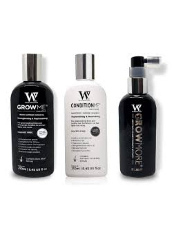 Watermans Hair volumizing and growth set (shampoo + conditioner + serum)