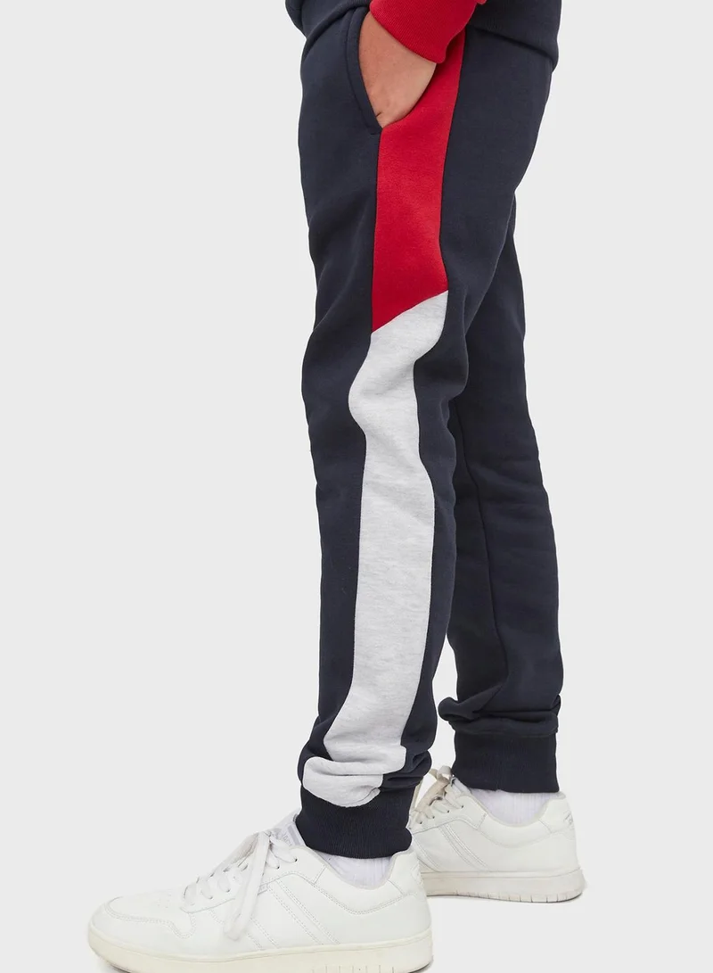 Jack & Jones Junior Youth Drawstring Cuffed Sweatpants