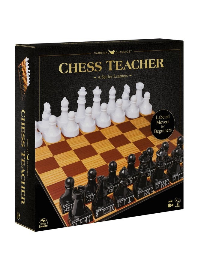 Spin Master Games, Cardinal Classics Chess Teacher, Learn to Play Strategy Board Games for Beginners, Chess, 2 Players, for Kids Ages 8 & Up - Image 1