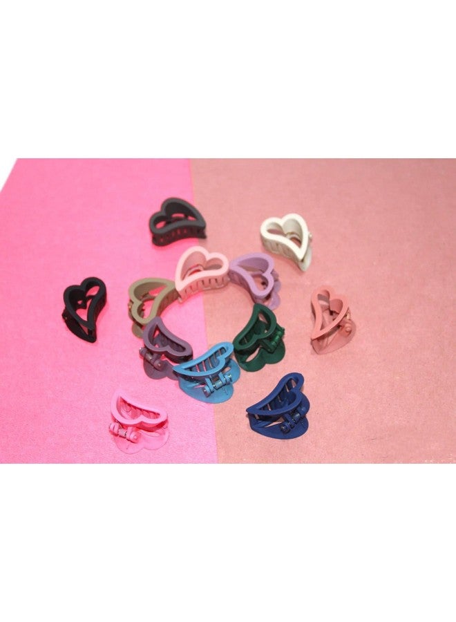 Kalaneet Korean Colorful Claw Plastic Cross Hair Clips for Girls and Women's Hair Accessories | Unbreakable Hair Clutcher Claw Clips | Butterfly Claw Hair Clip, Multi-Colour-3, (Pack Of 6) - Image 2
