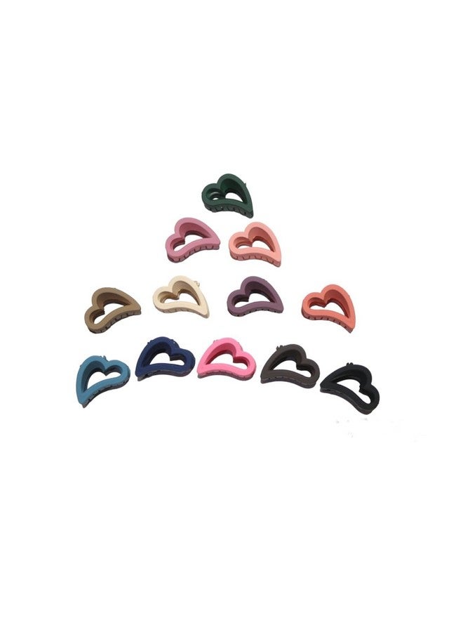 Kalaneet Korean Colorful Claw Plastic Cross Hair Clips for Girls and Women's Hair Accessories | Unbreakable Hair Clutcher Claw Clips | Butterfly Claw Hair Clip, Multi-Colour-3, (Pack Of 6) - Image 3