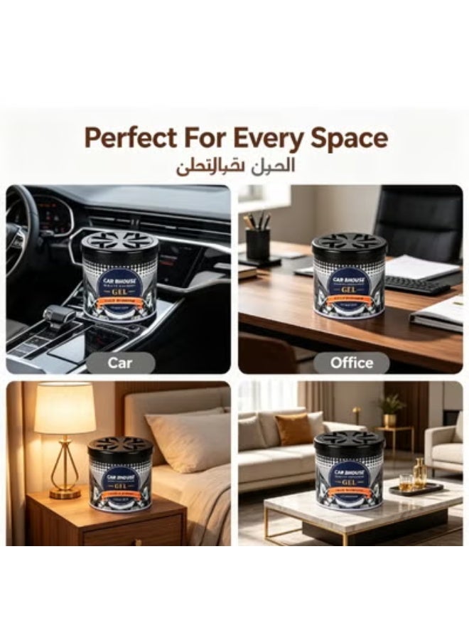 معطر جو جل من كار بهاوس، برائحة كولد دايموند، للسيارة والمنزل - Image 3