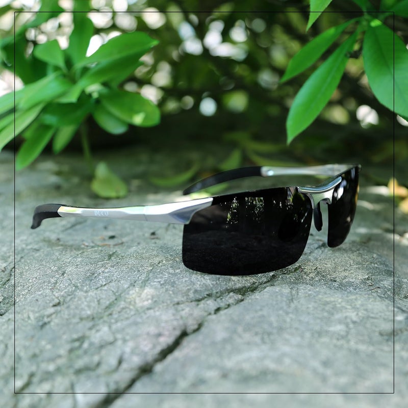 Duco Mens Sports Polarized Sunglasses UV Protection Sunglasses for Men 8177s - Image 5