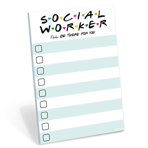 DAILY RITMO Social Worker Gift - to Do List Sticky Notes | Social Work Gifts | I'll Be There for You | Appreciation Week Bulk Gifts for Women and Men - Image 5