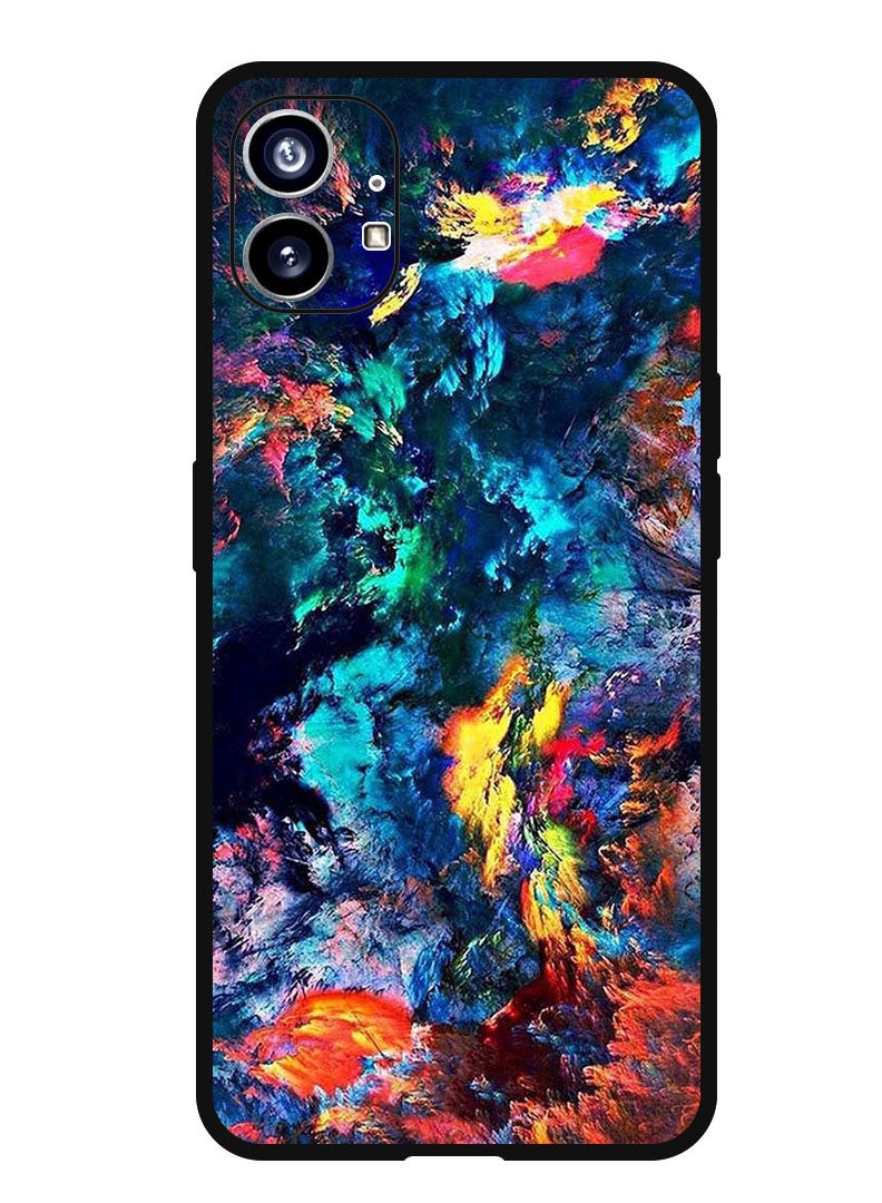 Theodor Protective Case Anti Scratch Shock Proof Bumper Cover For Nothing Phone 1 Water Colour - Image 1