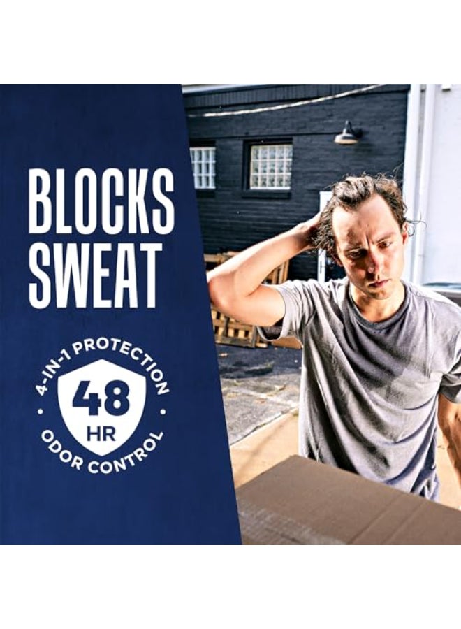 Right Guard Sport Powder Dry Scent Antiperspirant Deodorant Spray 4in1 Protection Spray Deodorant for Men Blocks Sweat 48Hour Odor Control QuickDrying LongLasting 6oz 1 Pack - Image 4