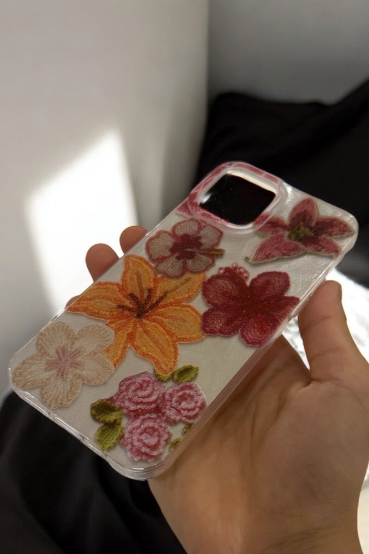 Elegance Iphone Case Cover For Iphone 11 Pro Anti-Slip With Elegant Floral Design - Image 2