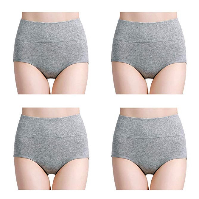 Cotton Underwear Cotton Solid Color Underwear Generation Assembly Packaging M-4Xl Tmall Large Size - Image 1