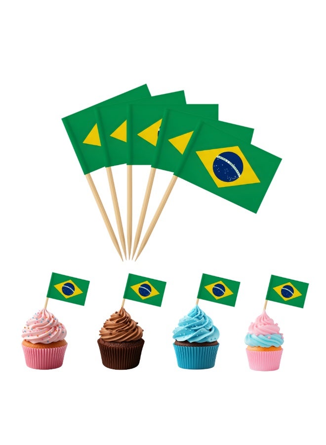 Cake Topper-Double-Sided Cupcake Toppers-Perfect For Parties-Decorate Your Desserts-Cake Topper Toothpicks For National Day Celebration - Image 1