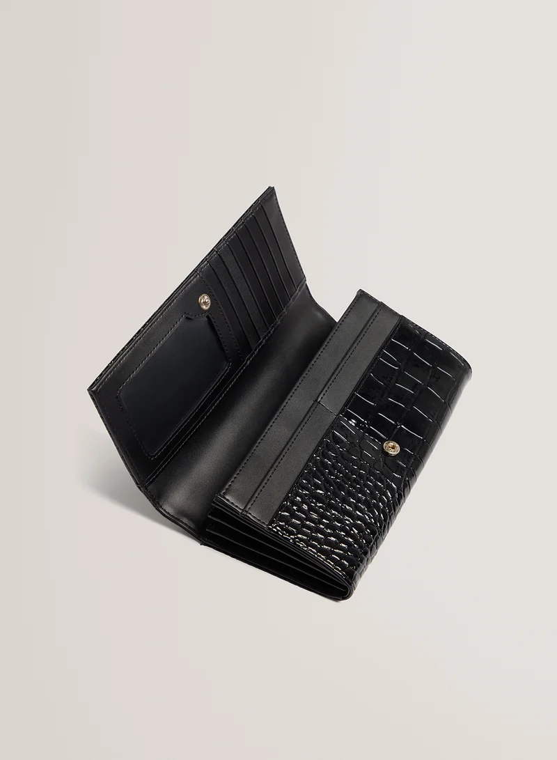 Ted Baker Vyenna Croc Effect Wallet