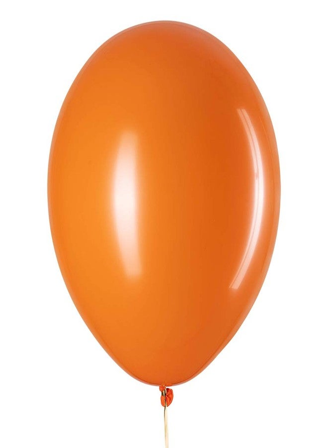 زويو بالونات لاتكس من زويو مقاس 12 بوصة باللونين الأزرق الداكن والبرتقالي مزينة بالقصاصات الورقية لتزيين الحفلات (50 قطعة) - Image 5